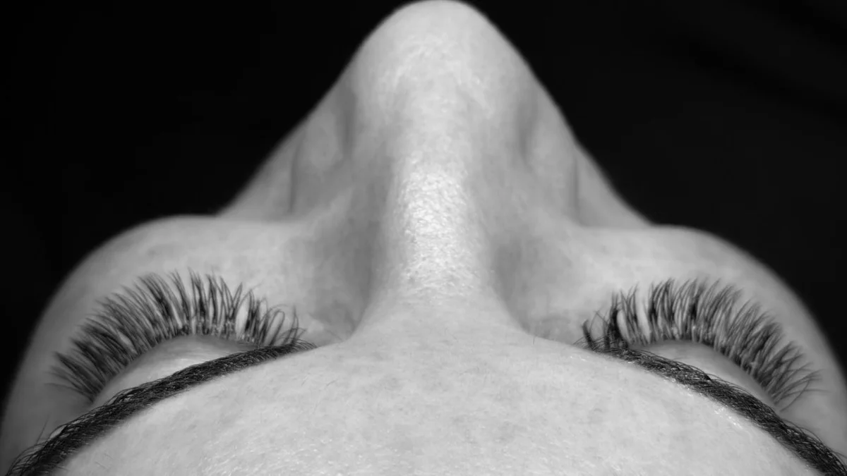 Finished lash result by Lash Haven Beauty